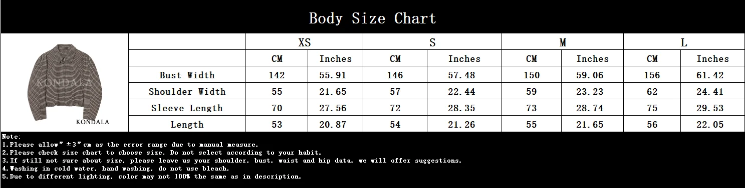 KONDALA Trendy High Street Plaid Jacke Frauen Herbst Vintage Revers Zipper Jacke 2026 Frühling Mode Casual Pendeln Weibliche Jacke – Detail 1