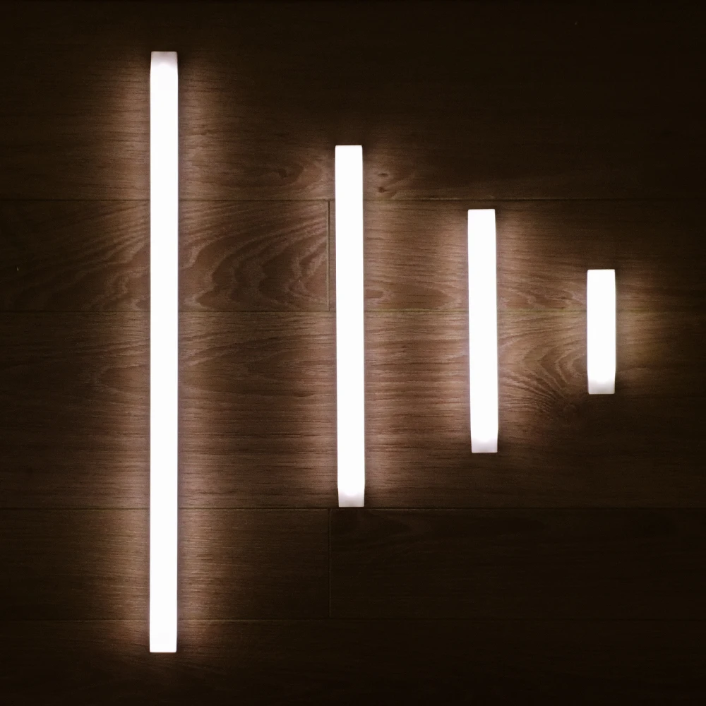 Motion Sensor Light,LED Light,LED Cabinet Light PIR Motion Sensor LED Cabinet Bar Light USB Rechargeable Wireless Portable Induction Lamp Bedroom Decor Detector Night