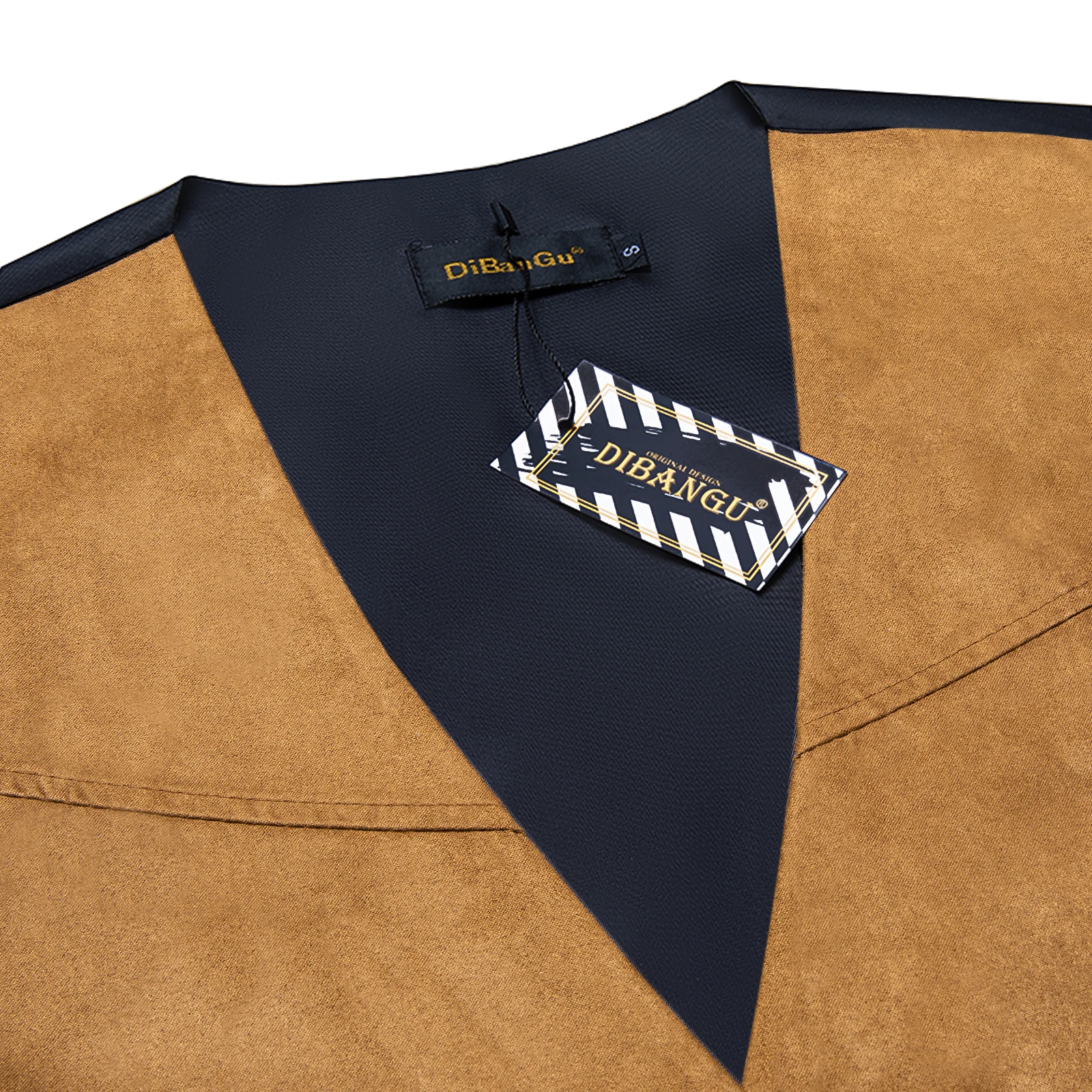Men Western Cowboy Faux Suede Casual Vest Motor Cycling Prom Slim Fit V-Neck Waistcoat