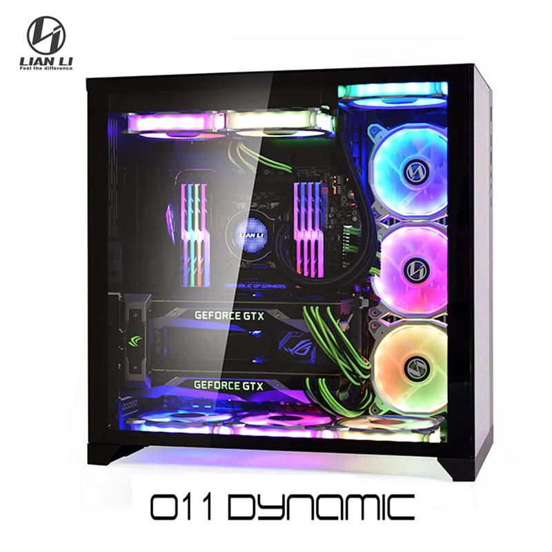 Lianli O11 Dynamic Pc O11d Water Cooling Computer Case Pc Case Pc Gamer Diy Gamer Cabinet White Black Large Tower Gaming Case Computer Cases Towers Aliexpress