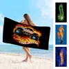 Hot Wheels Racing Microfiber Beach Towel Absorbent Quick dry Soft Yoga Swimming Resort Mountain Climbing Towel 1