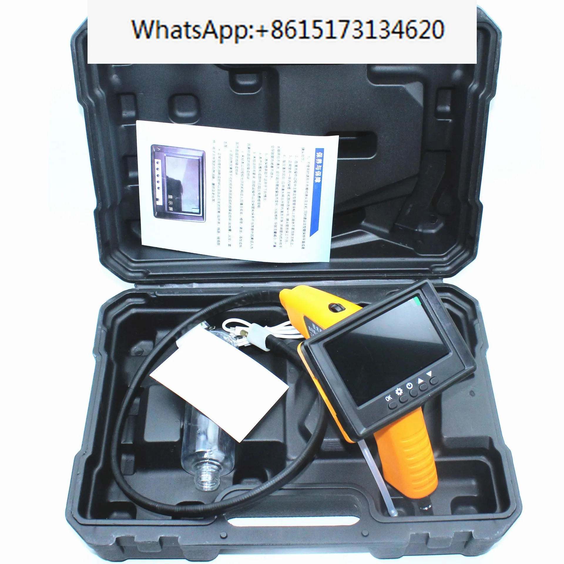 

Car air conditioning evaporator cold oxygen pipeline cleaner hanging bottle air conditioning cleaning tool endoscope