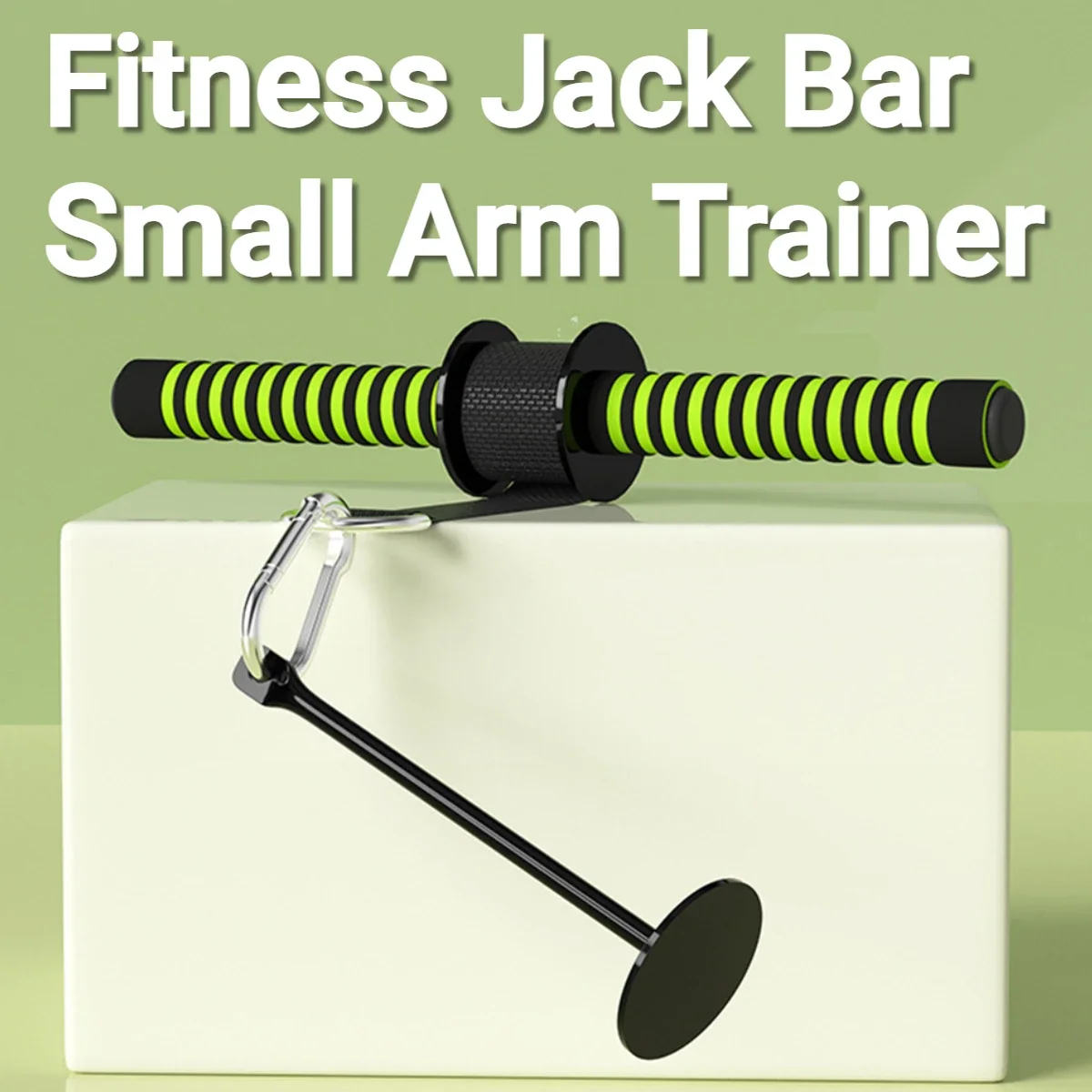 Wrist and Forearm Roller Trainer Thickened Sponge Grip Wrist Forearm Exerciser Bodybuilding Unisex Portable Fitness Equipment