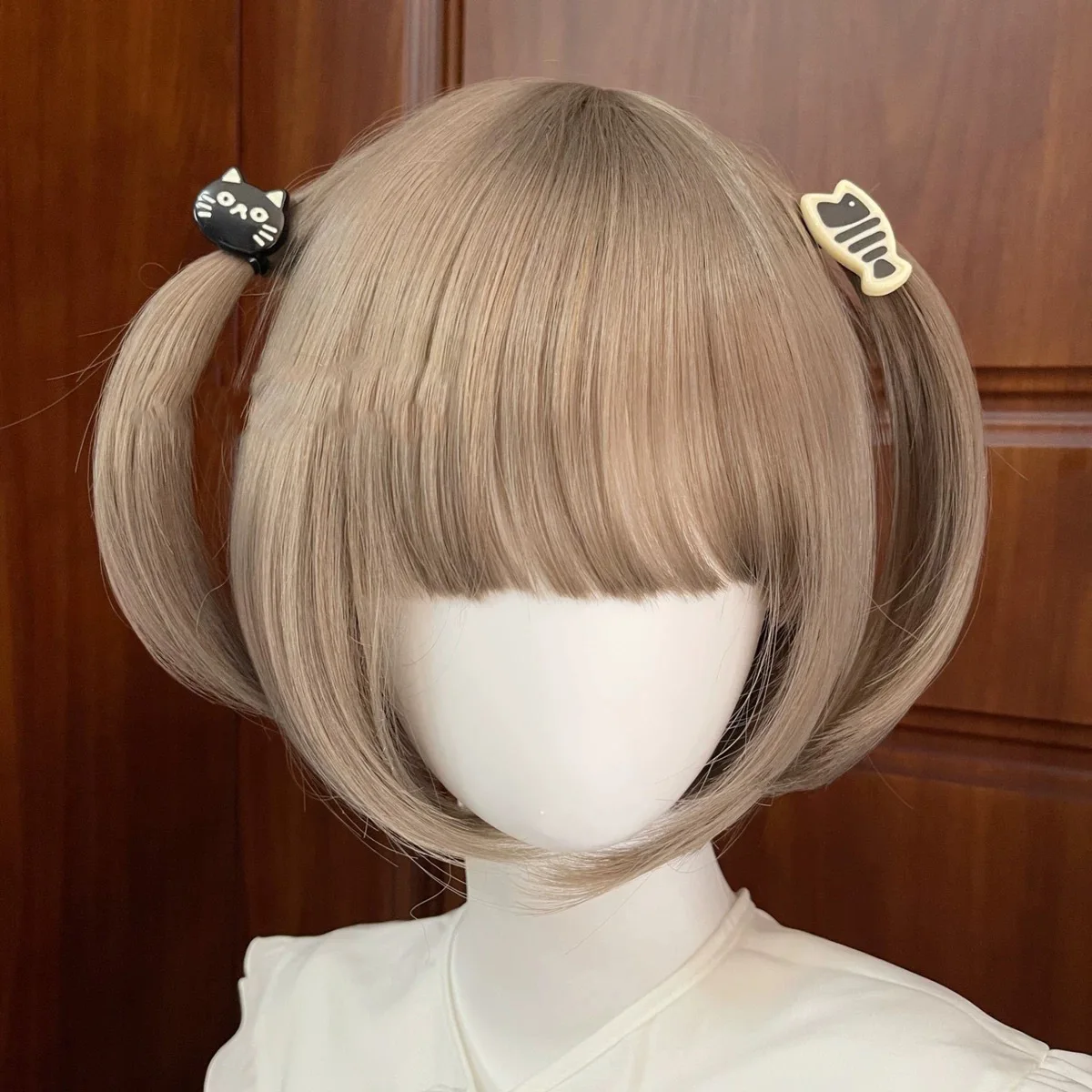 10개 고양이 모양 아크릴 DIY 쥬얼리 액세서리 휴대폰 케이스 참 장식 레진 플랫백 카보숑 스크랩북 공예 재료