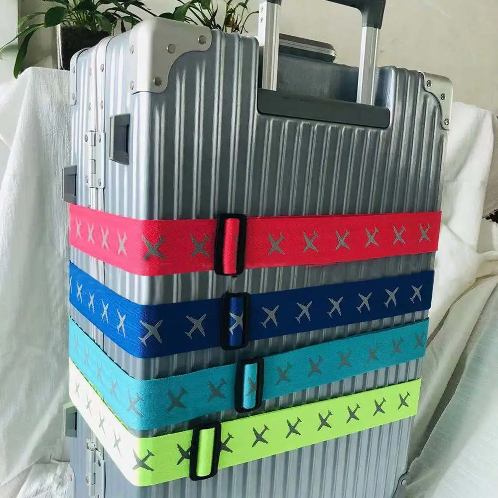 1PC Reise Gepäck Strap Einstellbare Passwort Lock Verpackung Gürtel Gepäck Secure Lock Anti-diebstahl Gepäck Strap Bundling gürtel – Detail 8