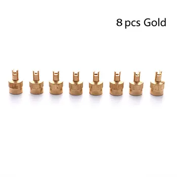 8Pcs 16*8.5มม.เครื่องมือยางหมวก Slotted หัววาล์วหมวก Core Remover เครื่องมือสำหรับรถจักรยานยนต์อัตโนมัติ 7