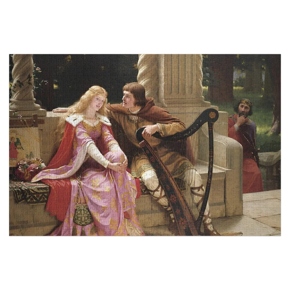 

Tristan and Isolde Print Edmund Blair Leighton Jigsaw Puzzle Personalized Baby Object Woodens For Adults With Photo Puzzle