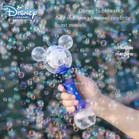 Miniso Cartoon Mickey Mouse Automatic Blowing Bubble Stick Lighting&music Waterproof Toy For Kids Girl toy Gifts 2