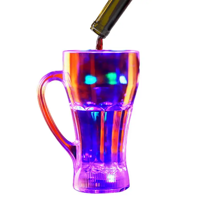 LED Drinking Tumblers LED Light Up Cups In Old Fashion Party Drinking Cups Easy To Clean For New Year's Eve Christmas Birthday