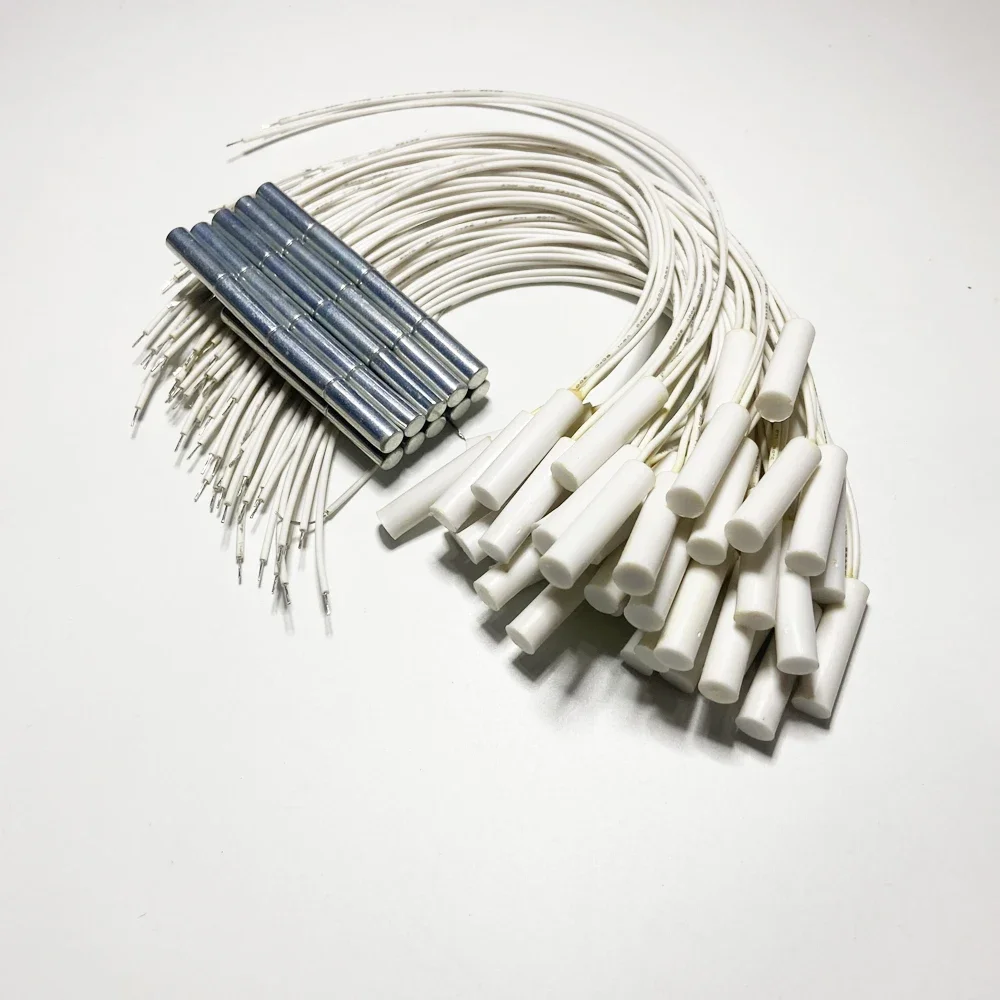 20Pcs Slim Wire Magnetic Door Open Sensor For Security Alarm Reed Limit Switch Normally Close On Off Signal