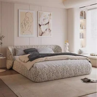 Les lits queen size offrent des cadres et des sommiers 180x200cm, parfaits pour les chambres de mariage, les dortoirs, les chambres doubles, et sont des meubles de chambre à coucher complets. 2
