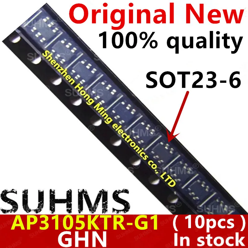 

(10 шт.) 100% Новинка Φ AP3105 GHN SOT23-6 чипсет