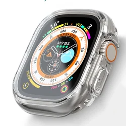 Premium Transparent Screen Protector Case for Apple Watch - Ultra Durable 49mm Cover (2 PCS)
