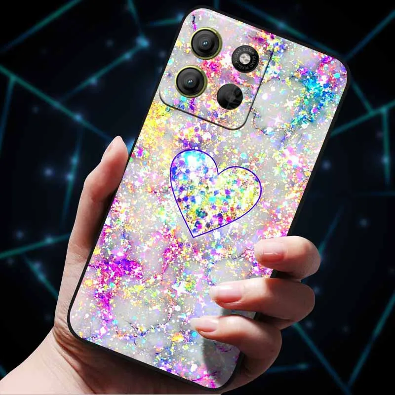 Painted Cats Soft Silicone Lovely Back Case - Cute Cat Design Phone Cover