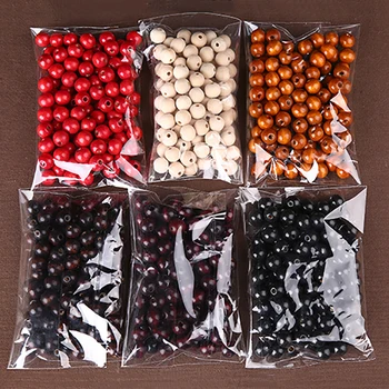 Natural Wooden Spacer Beads 1