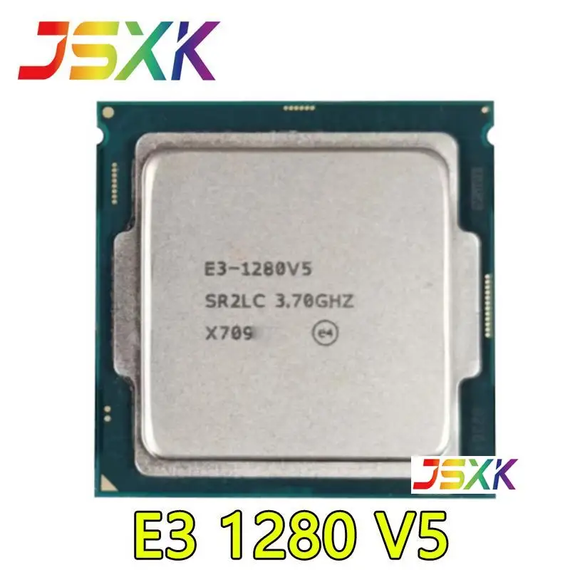 Per Processore Intel Xeon E3 1280 V5 Usato 3.7Ghz Lga1151 8Mb 80W Quad Core Cpu Sr2Cl