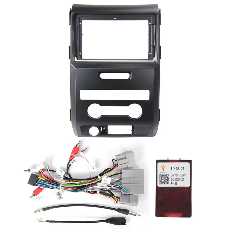 UGAR Dash Installation Kit For Ford F150/Raptor 2009-2014 - 9" Fascia Panel, ABS Plastic - View #5
