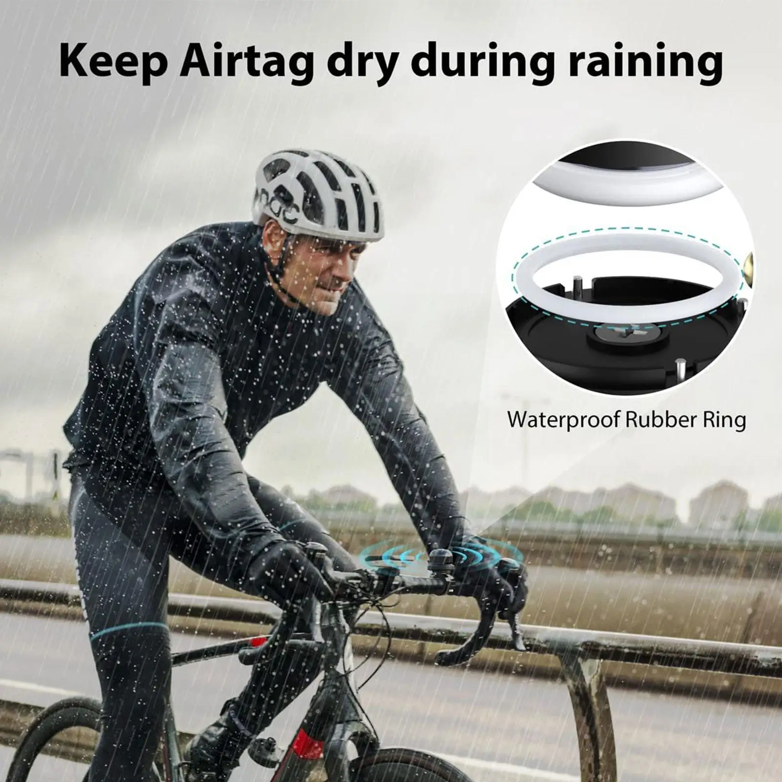 Apple chegam bike helmet