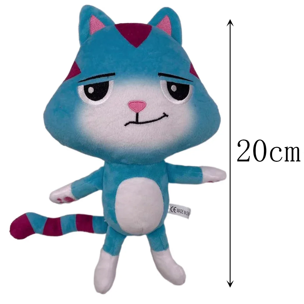 Heiße Gabby Puppenhaus Plüsch tier Mercat Cartoon Stofftiere lächelnde Katze Auto Katze Umarmung Gaby Mädchen Puppen Kinder Geburtstags geschenke – Detail 5