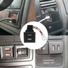 Car Dual USB Charger Adapter Socket For Volkswagen For VW T5 Transporter 2003-2009 Charger Dash Blank Switch 2