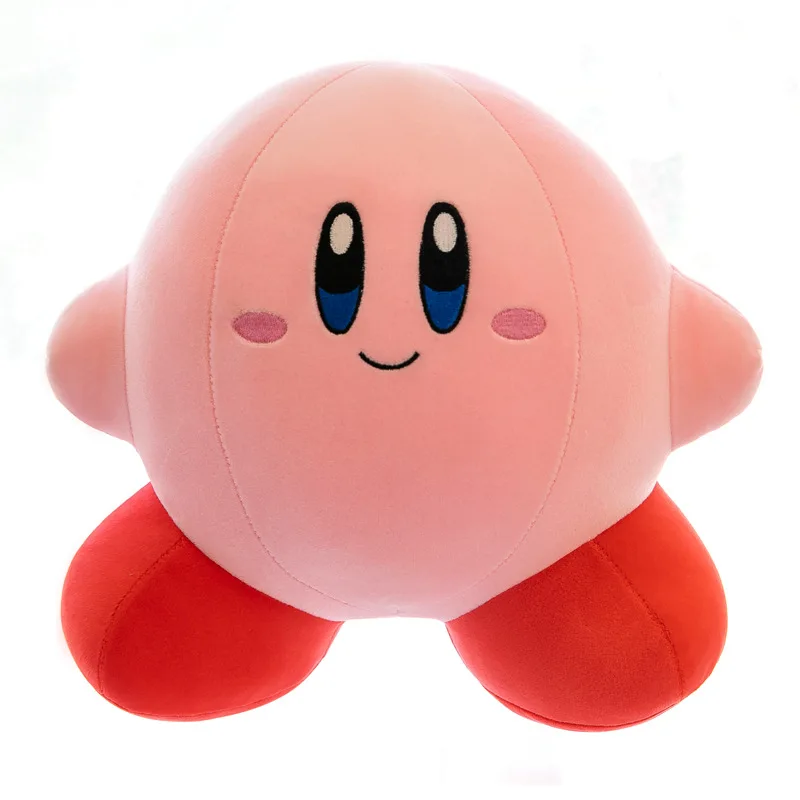 Anime Star Kirby Plush Toys Soft Stuffed Animal Doll Fluffy Pink Plush Doll Pillow Room Decoration Toys For Children's Gift 4