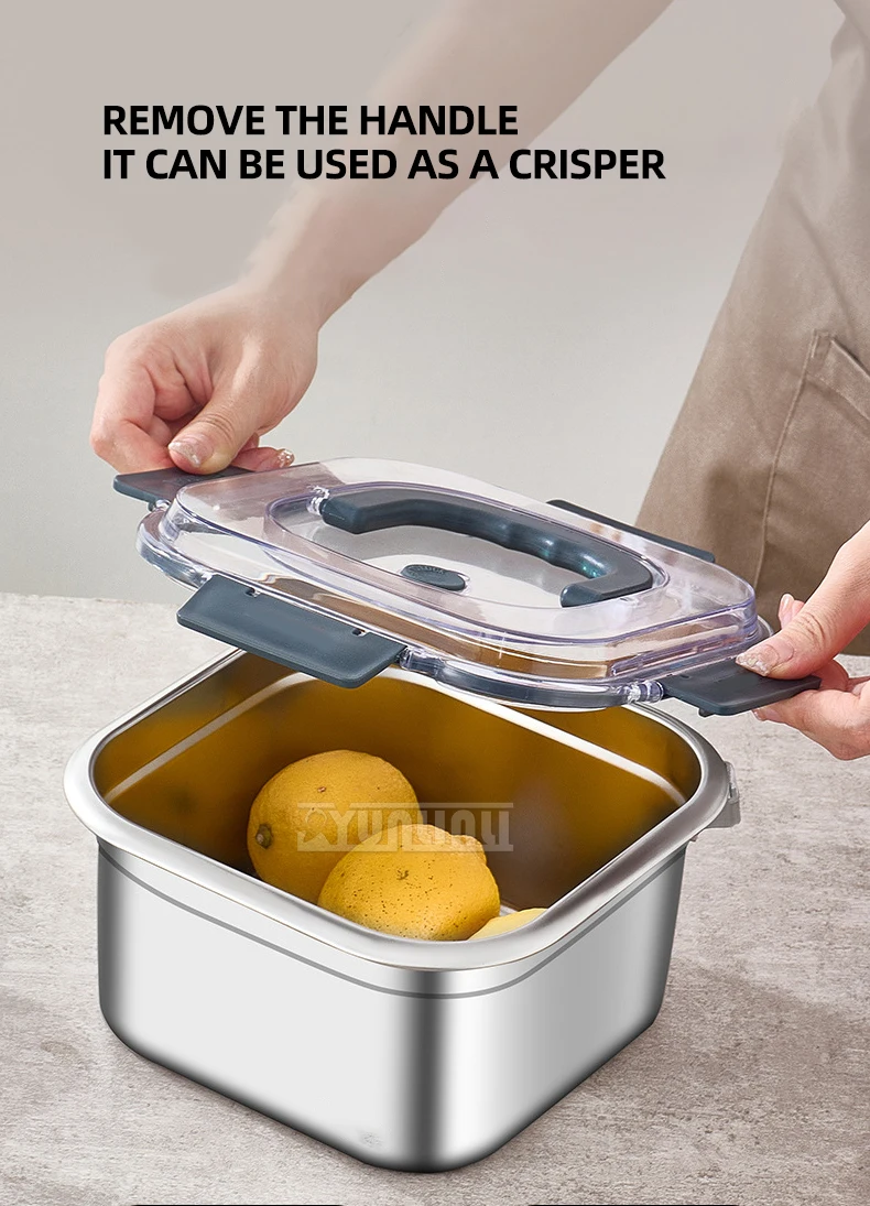 Description Picture 6 of itemGas Electric Frying Cooking Pot Stainless Steel Fryer Pan Outdoor Portable Preservation Box 2500ML Deep Fryer Steamer