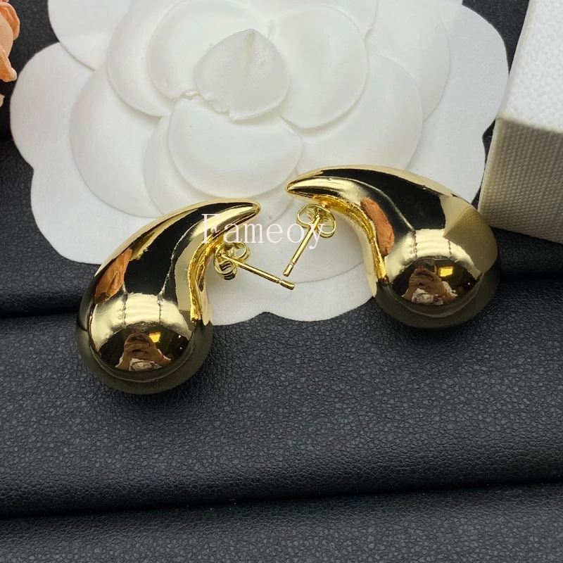 2024 New Fashion Classic Droplet shaped Men's and Women's Earrings
