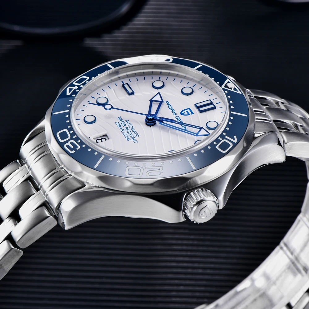PAGANI DESIGN Mens Watches 2023 Top Luxury Mechanical Wrist Watch For Men Automatic NH35 Stainless Steel Waterproof Reloj Hombre