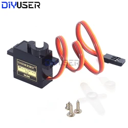 Enhanced Servo with Metal or Plastic Gear Option for RC Models and DIY Projects (SG90 - Black)