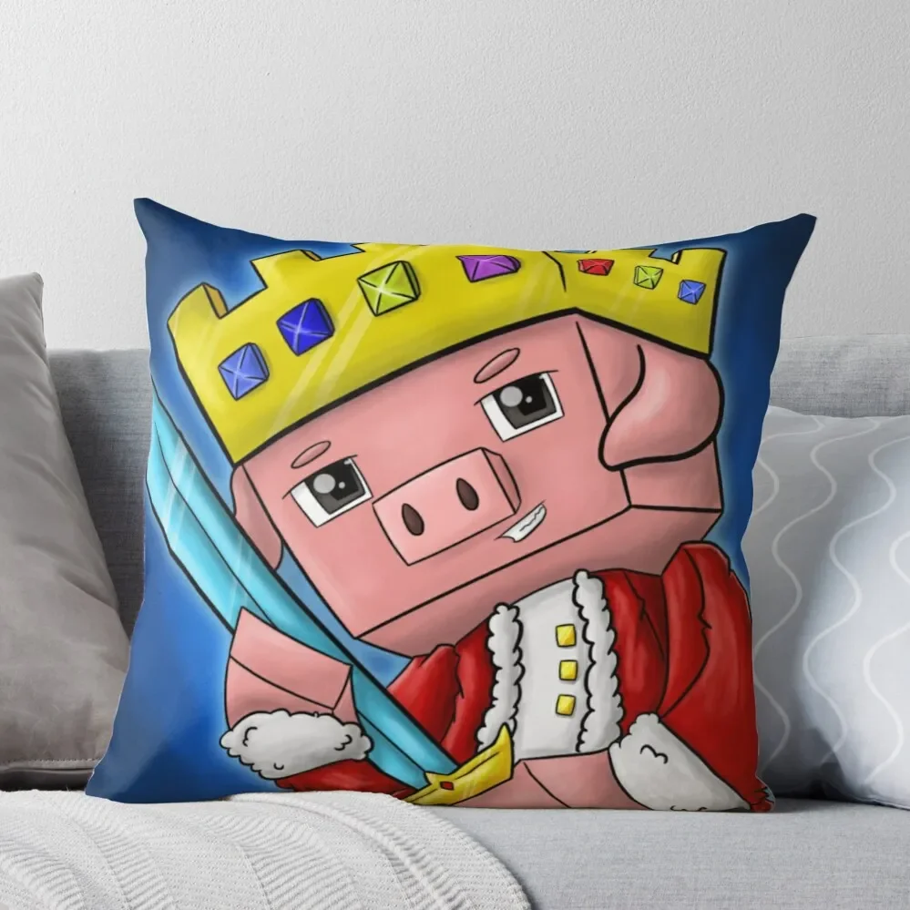 

technoblade king merch Throw Pillow luxury decor covers for pillows Cushions Cover