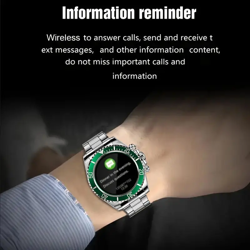 Aiweile AW12 New Style Luxury Smart Watch Dials Answer Call For Men Waterproof Sport Digital Business Watch For Gift 5