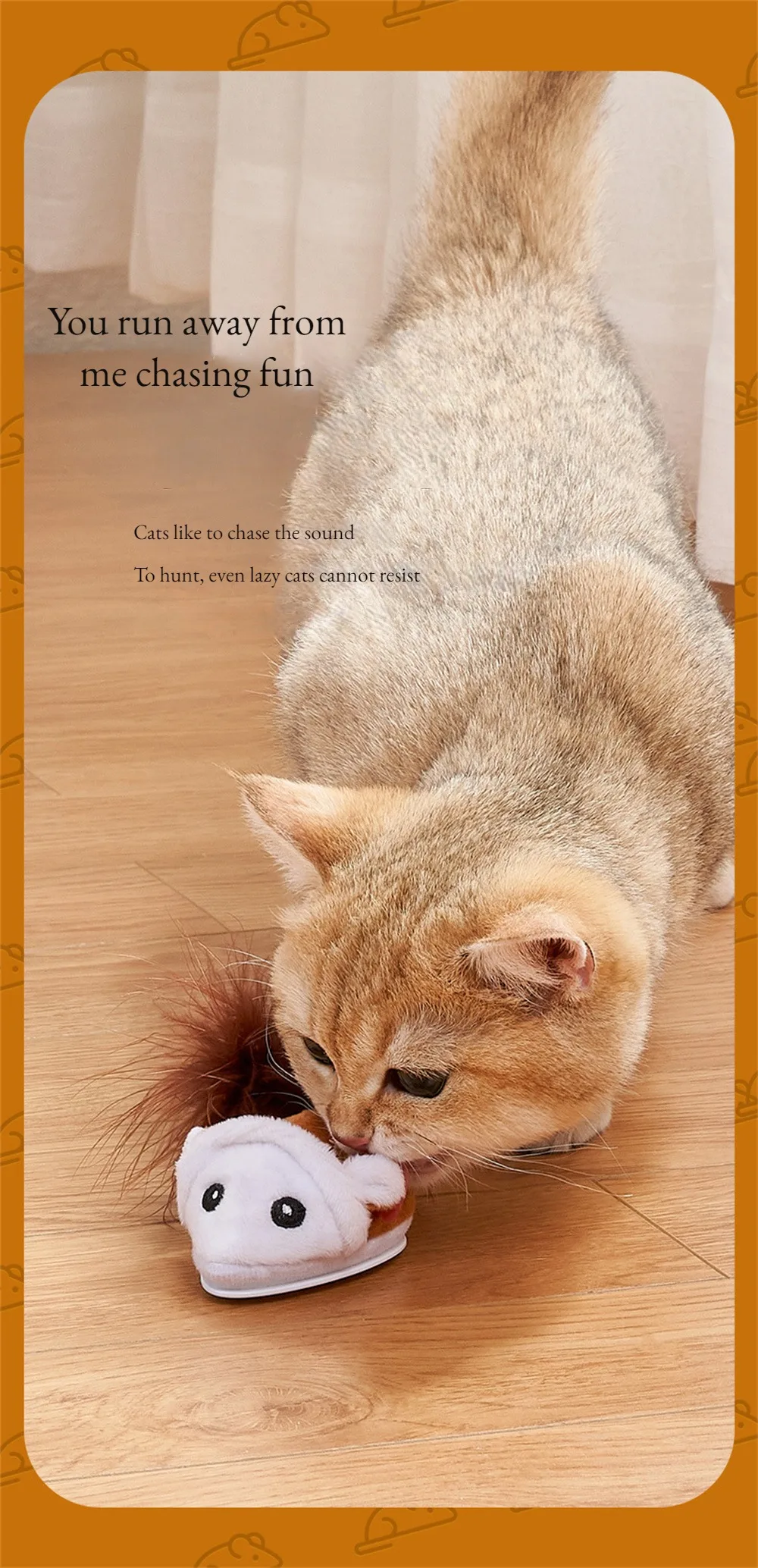 Title 9, Smart Running Mouse Cat Toy Interactive Random ...