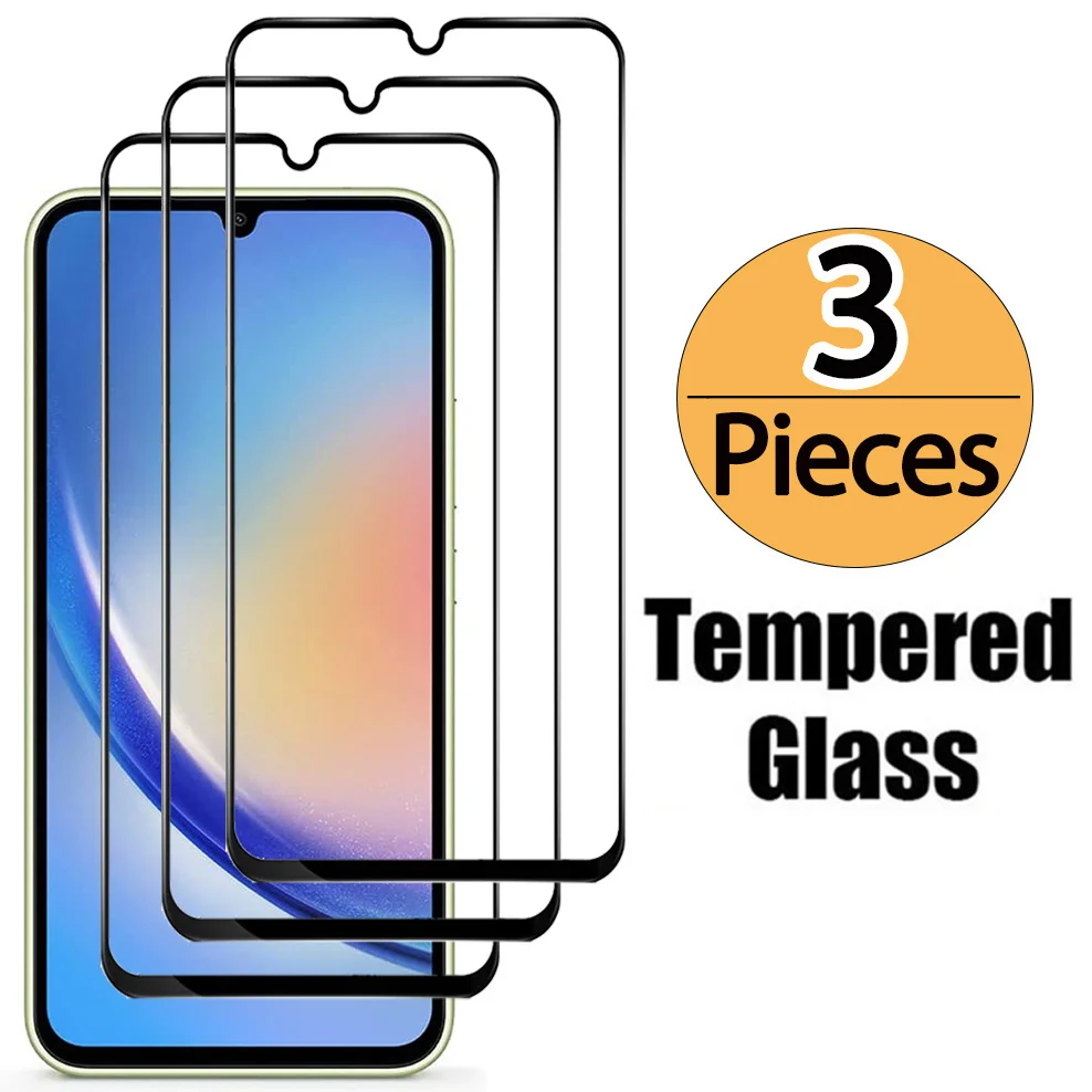 

3 Pcs/Lot, Protective Glass for Samsung A34 A33 A32 5G Tempered Film A32 4G Screen Protector A33 5G Samsung Galaxy A 34 Glass