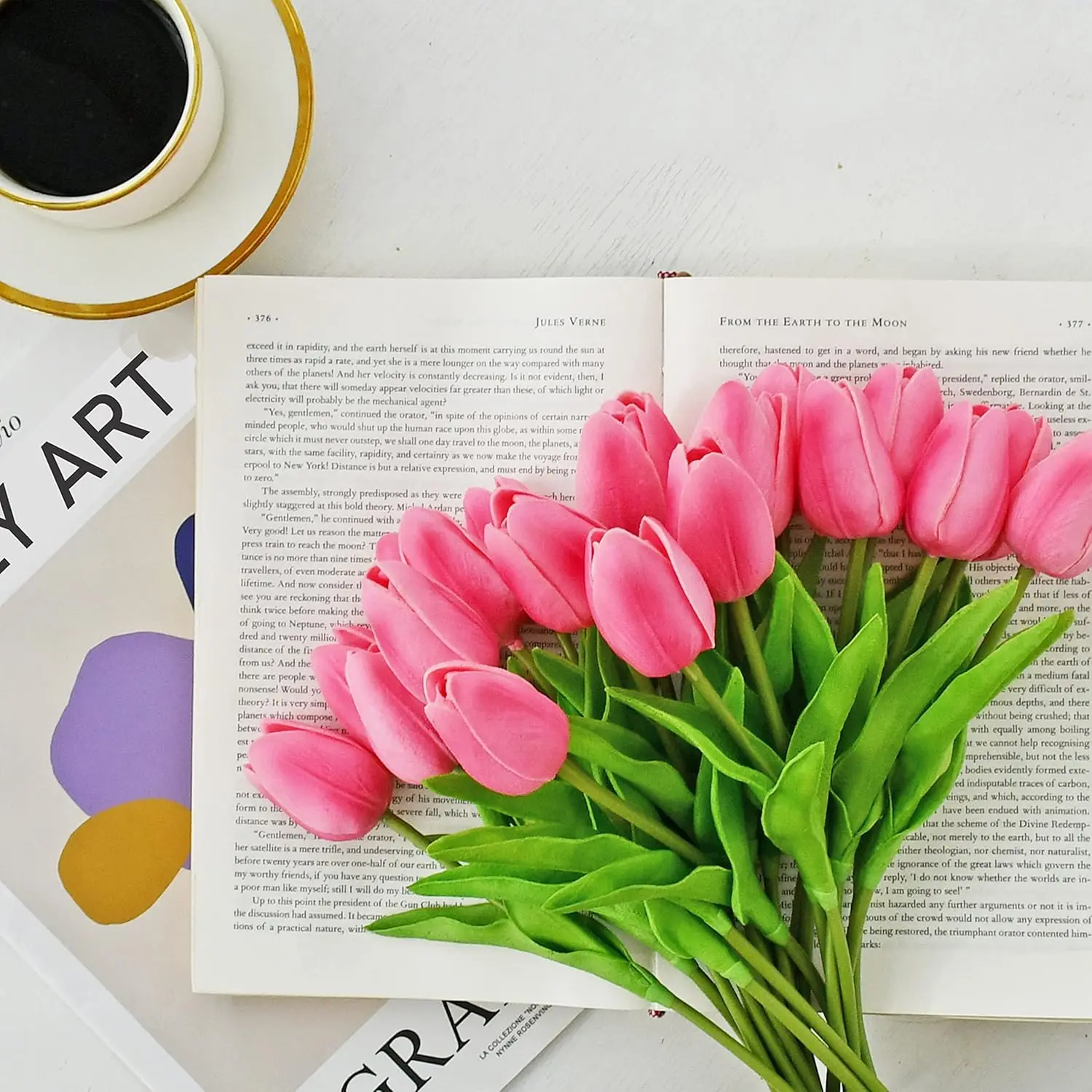 Real Touch Tulips 3