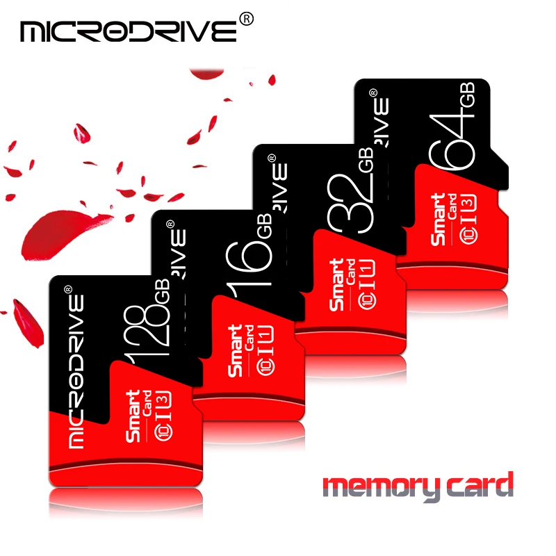 고속 마이크로 tf SD 카드, 스마트폰용 플래시 메모리 카드, 소매 패키지, 4GB, 8GB, 256GB, 128GB, 64GB, 16GB, 32GB