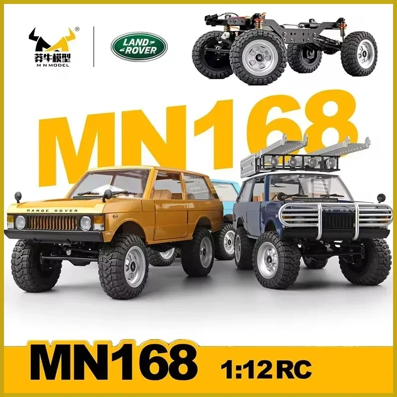 MN168 New 1:12 First Generation Range Rover Rc Remote Control Vehicle All Terrain Crossing Climbing Vehicle with Door Bridge 5