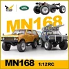 MN168 New 1:12 First Generation Range Rover Rc Remote Control Vehicle All Terrain Crossing Climbing Vehicle with Door Bridge 5