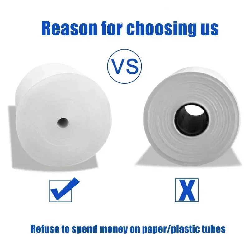 Thermal Paper 57x30mm POS Printer black Font 10 Rolls Mini Mobile Bluetooth Cash Register Roll Paper Bill Receipt Printing