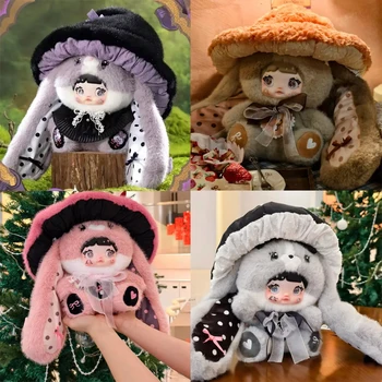 Kawaii Nommi 400% Mushroom Hat Mystery Blind Box - Kawaii Collectible Series Action Toy Figure Blind Box Doll Gift Kids Adults 1