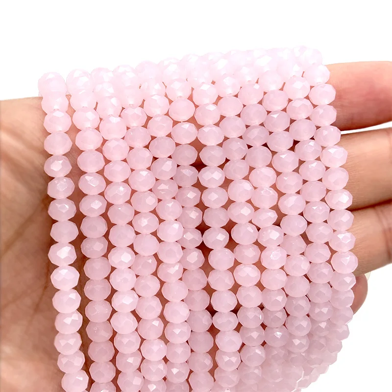 Vibrant Multicolor Faceted Crystal Beads