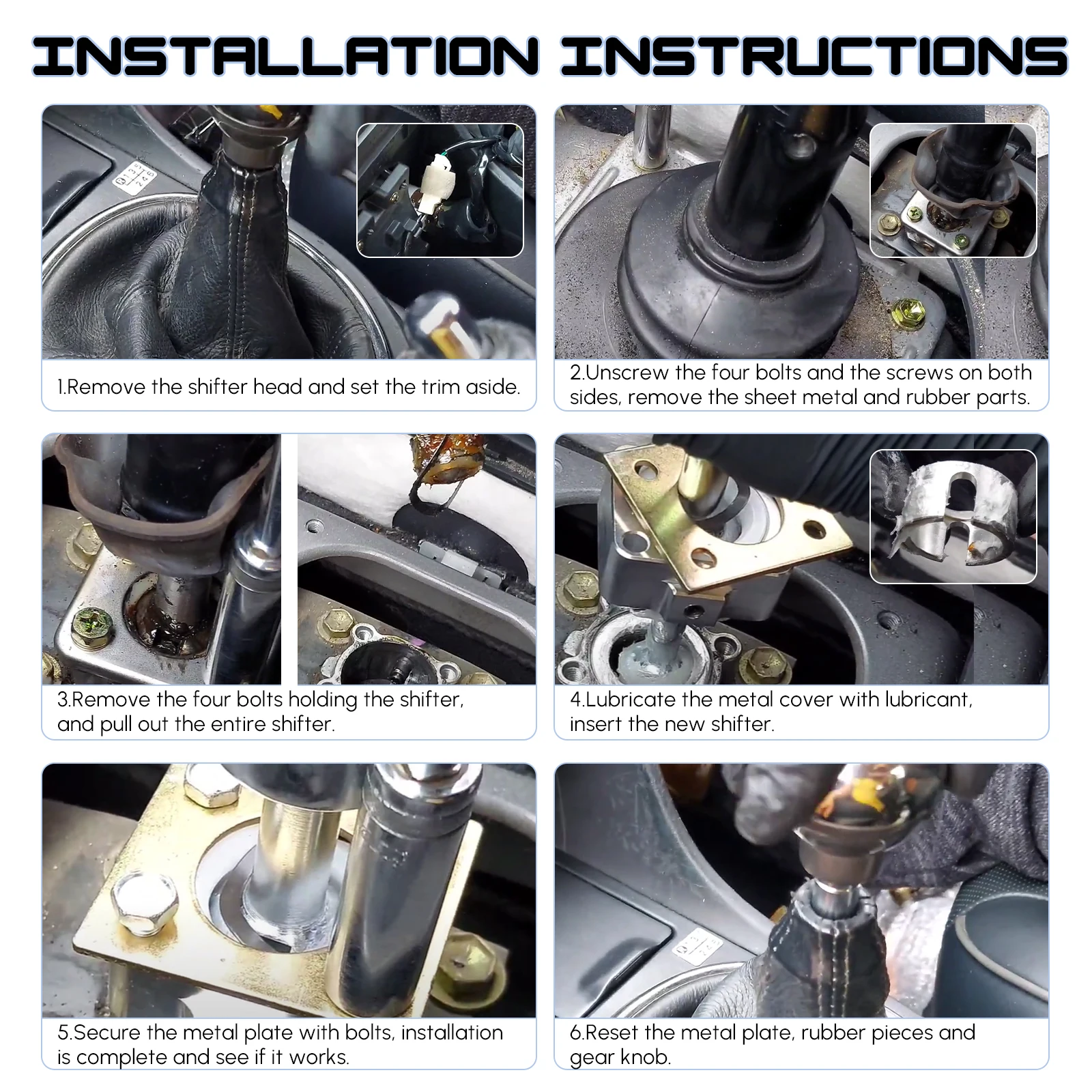 Short Throw Shifter Gear Lever Quick Shift Reducing Shift Pressure 35%-45% For TOYOTA ALTEZZA/IS200 SXE100 Coupler Set Faster