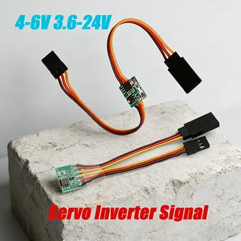 Segnale servo inverter universale 4-6V / 3.6V-24V Inversione sterzo, bassa/alta tensione per servo aereo RC V-tail