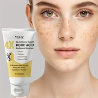 Crème pour le visage à l'acide kojique, unifie le teint, élimine les taches brunes et la terneur - Non grasse, convient aux hommes et aux femmes - Crème éclaircissante et hydratante, pour une utilisation de jour et de 3