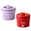 1.5L Multifunctional Electric Cooking Pot Portable Small Instant Noodle Pot Hot Pot Dormitory Household Electric Cooking Pot 4