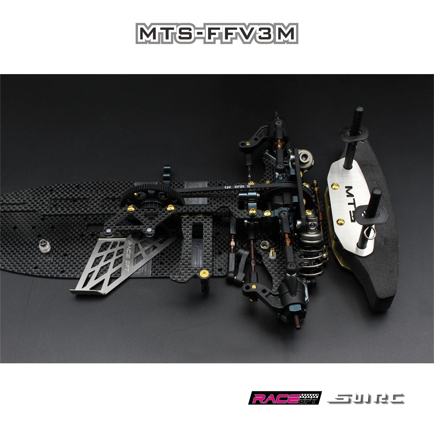 SNRC MTS FFV3M 2023 FF-V3M 1:10 ELECTRONIC FRONT WHEEL PRO CAR KIT 4