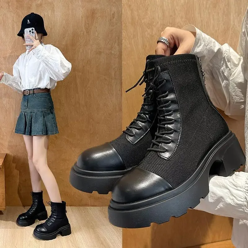 

Женские ботинки Dr., спортивные короткие ботинки, женская обувь, Белая обувь для девочек, ботинки, ботинки в британском стиле Bei