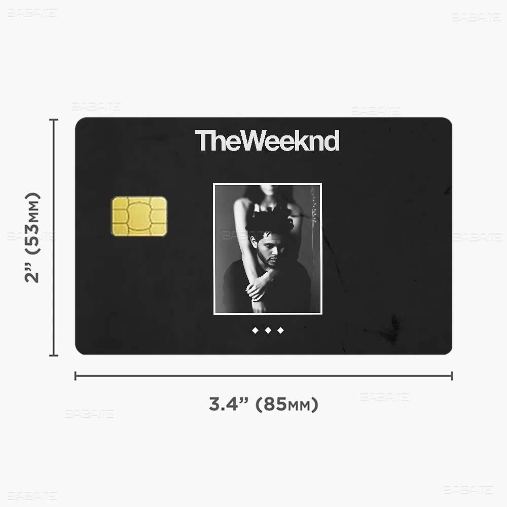 The Weeknd Anime Front Cover Film Sticker Skin