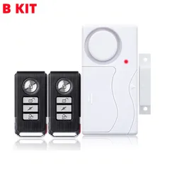 Wireless Door Window Magnetic Sensor Alarm 120dB Anti-theft Remote Control Detectors Home Security Alarm System