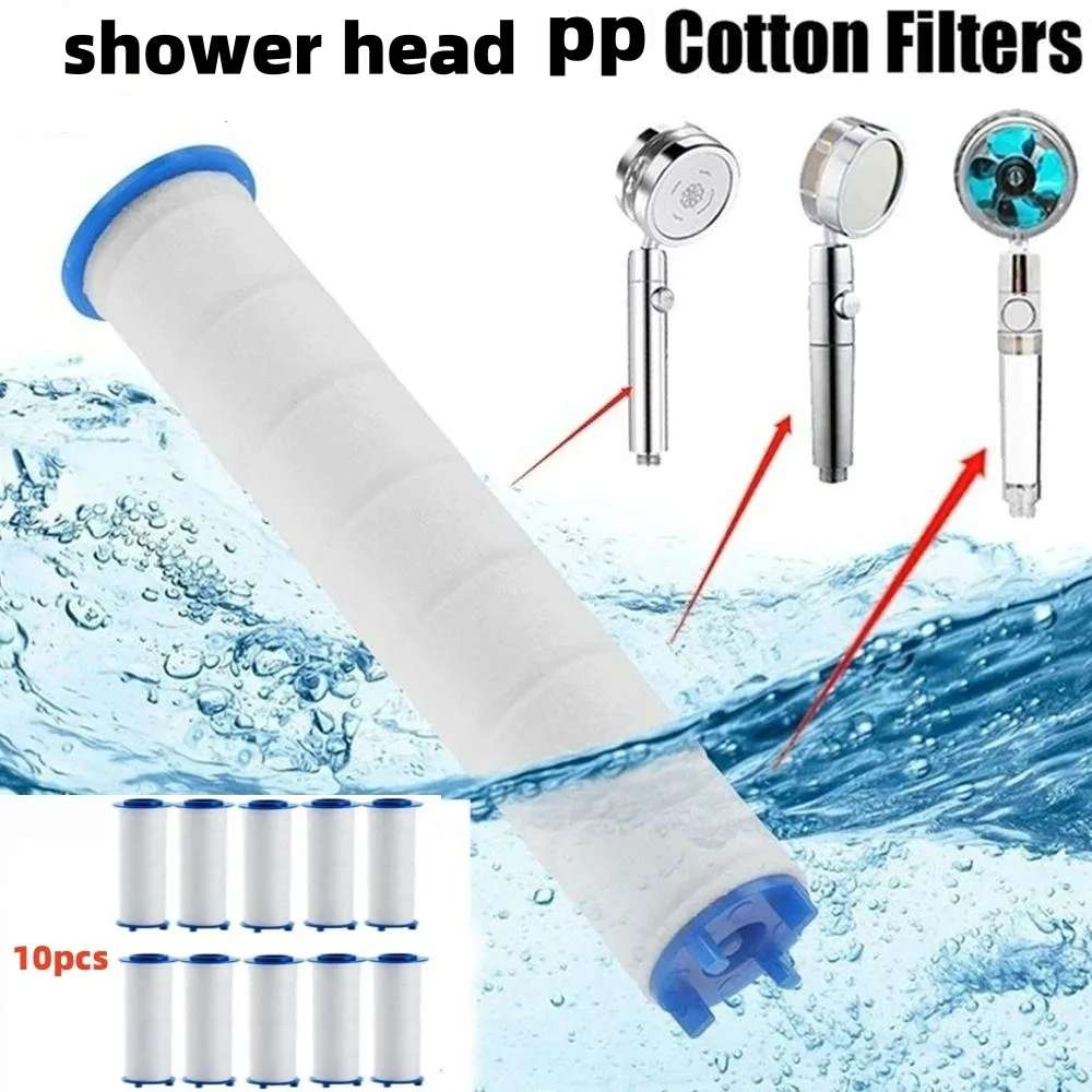 10pcsPPCottonFilterElementShowerHeadFilterShowerHeadHigh