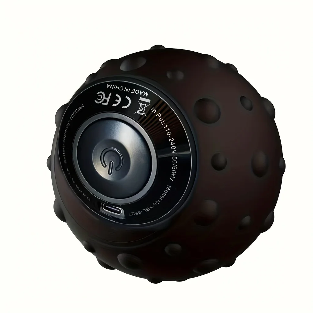 5-Speed Rechargeable Massage Ball-Relaxing Deep Tissue Massager for Muscle Recovery, Plantar Fasciitis Relief, and Foot Pain -